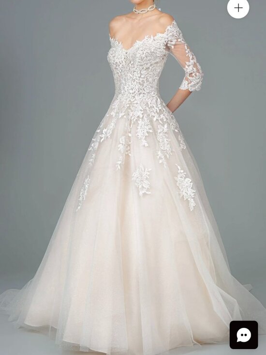 GLS by Gloria Dresses & Skirts - New GLS by Gloria Embroidered Off-Shoulder A-line Gown - GL1803